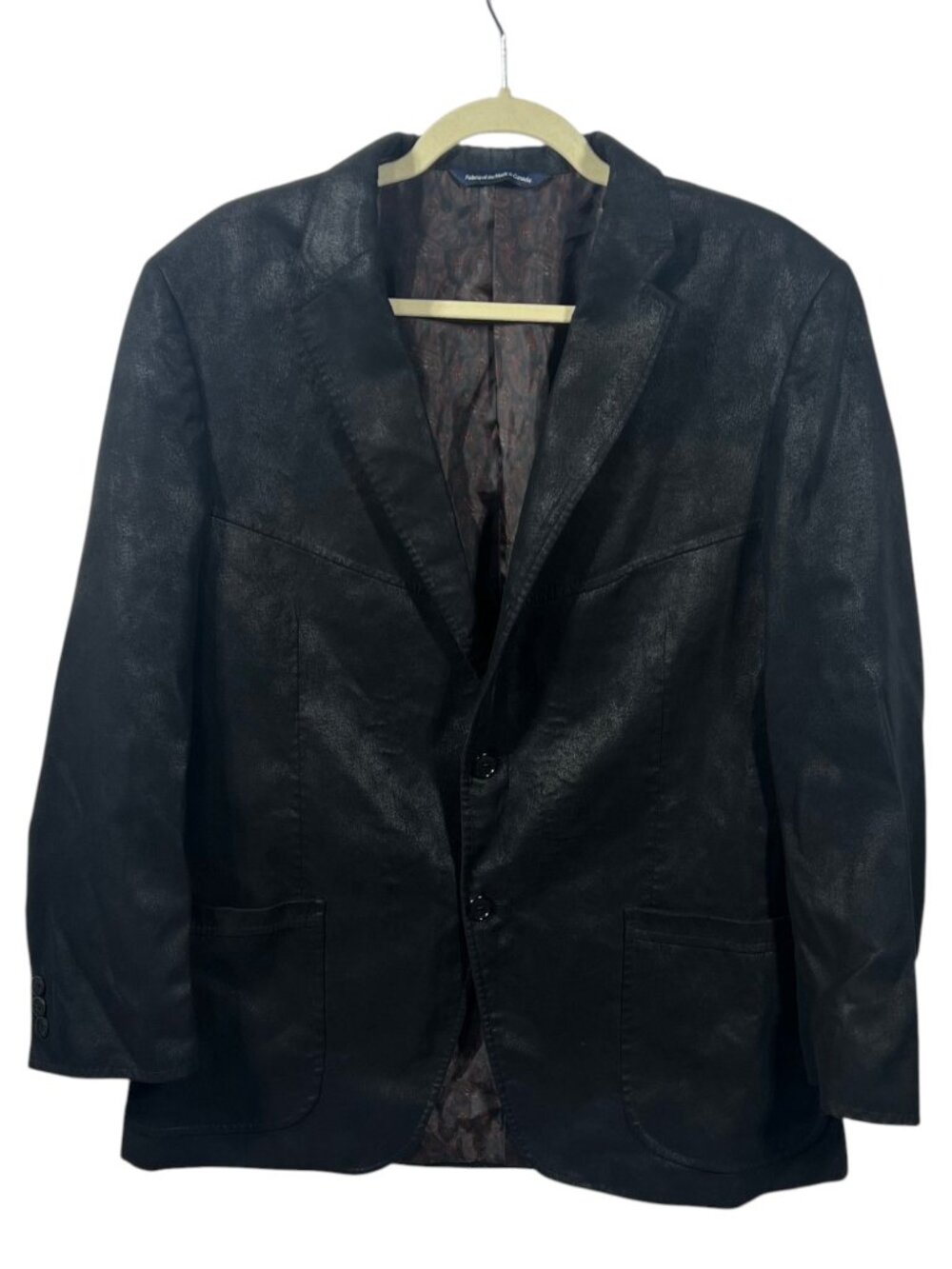 Matteo Maas Jacket Mens Santa Fe Blazer Sport Coat 42 Regular Coated Classic